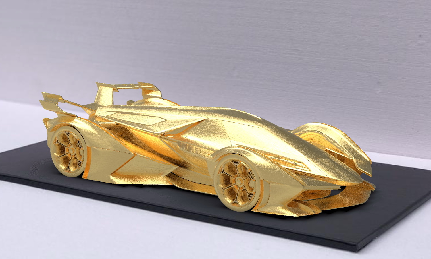 Lamborghini V12 Gold